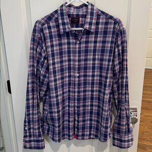 UNTUCKit Multicolor Plaid Shirt - size L